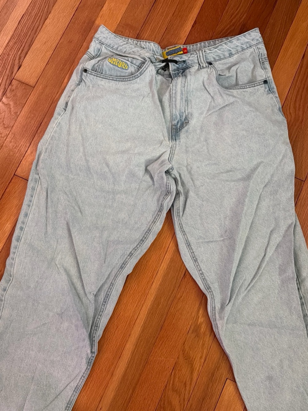 Empyre Light Wash Relaxed Fit Men's Jeans
